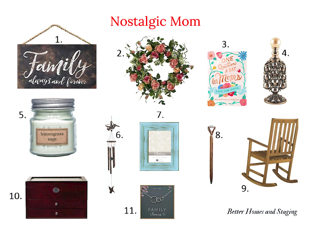 Nostalgic Mom Mood Board